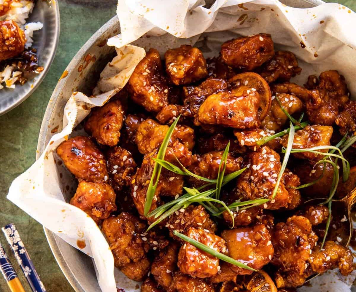 Spicy Orange Sesame Chicken